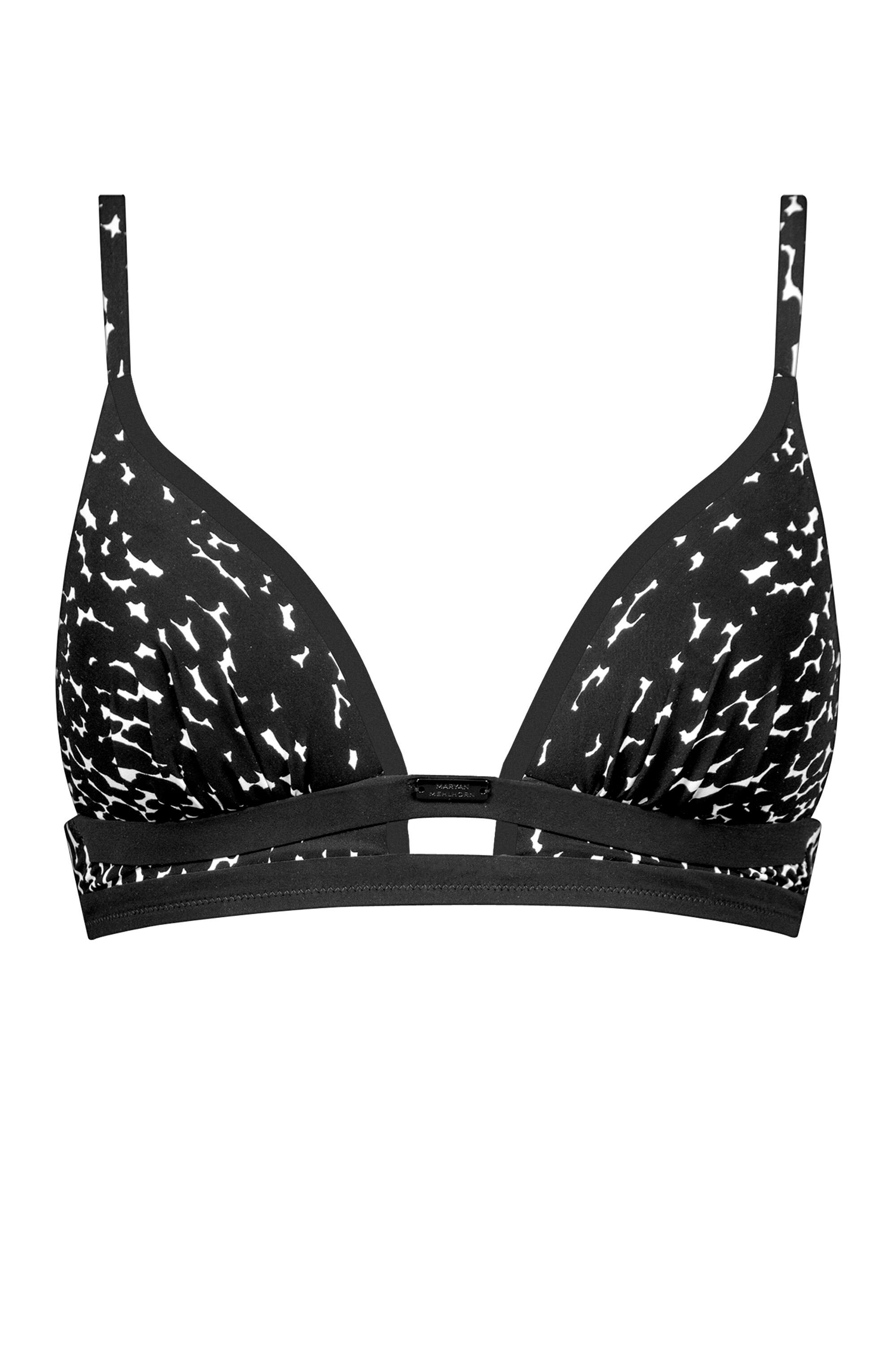 bikini top - 408 - white-black | MARYAN MEHLHORN