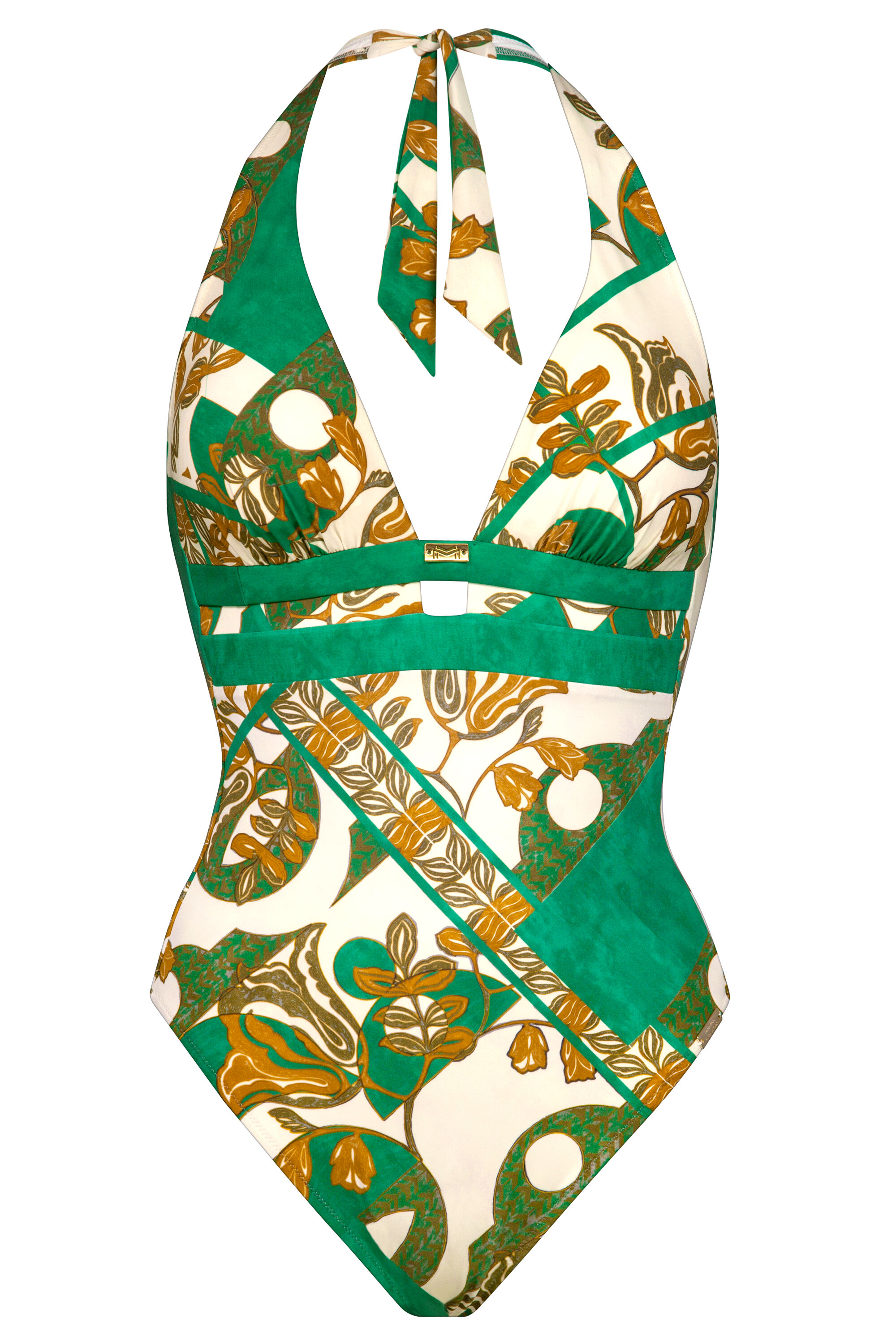 Maryan Mehlhorn HALTERNECK SWIMSUIT