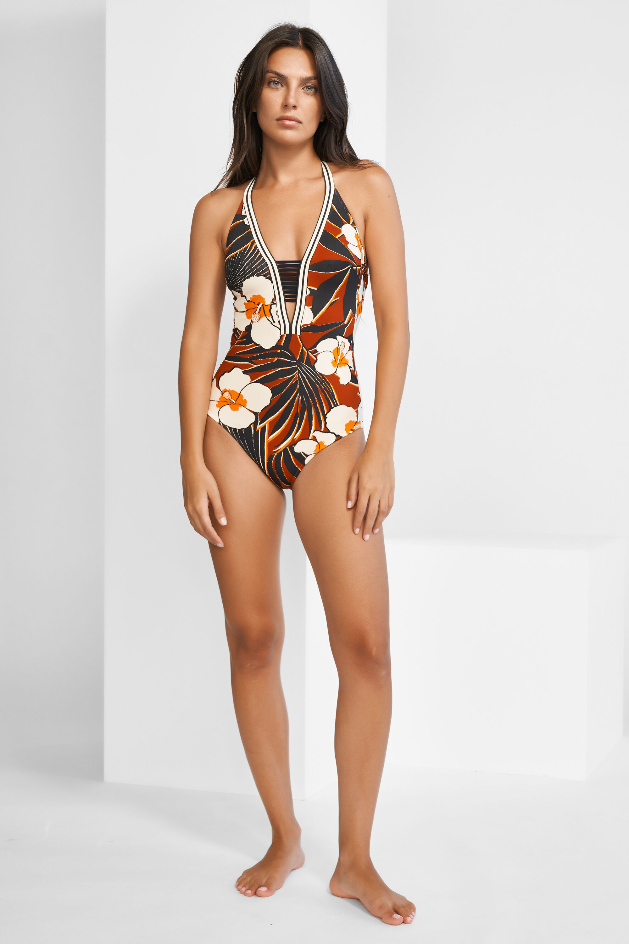 Maryan Mehlhorn HALTER SWIMSUIT